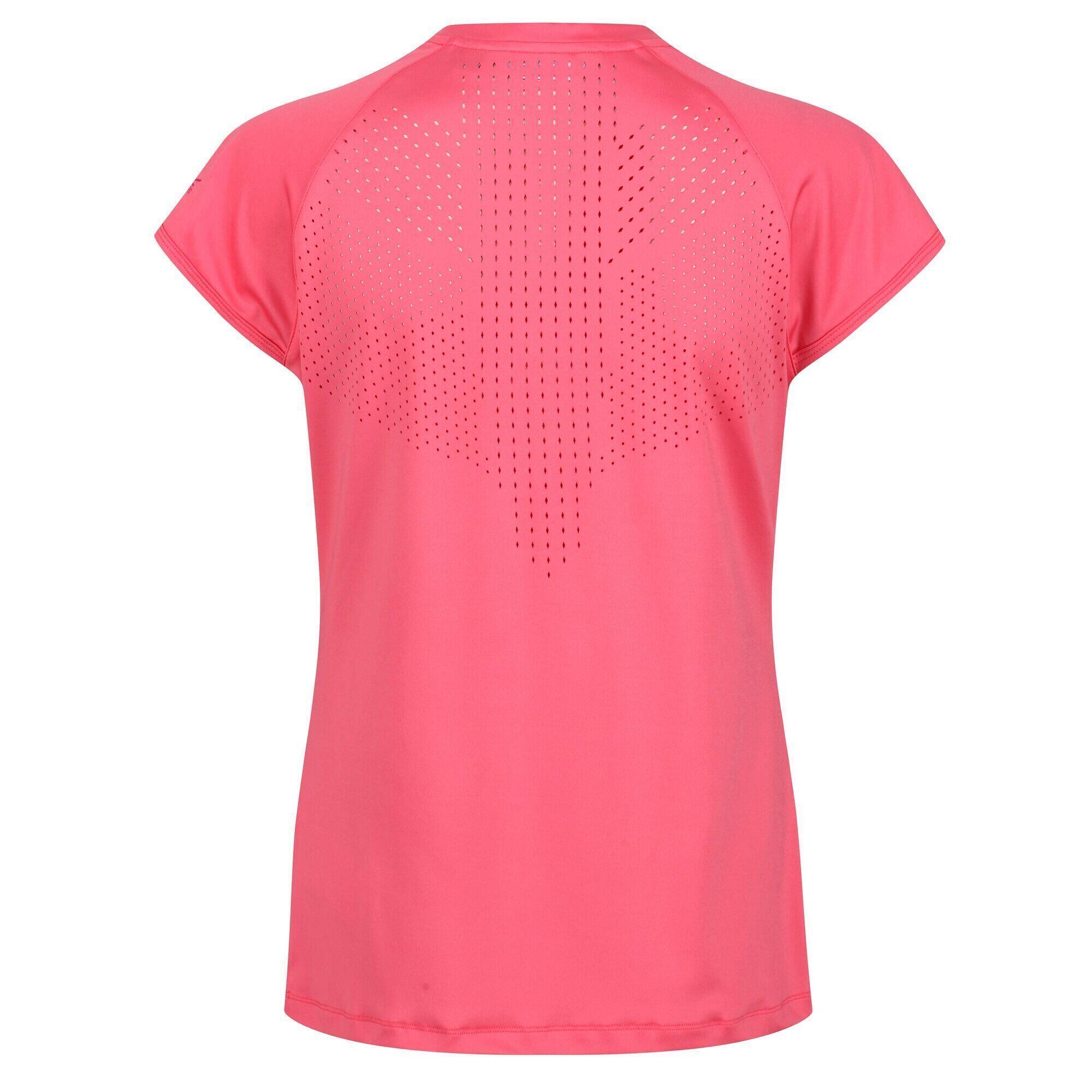 Womens/Ladies Luaza TShirt (Tropical Pink) 2/5