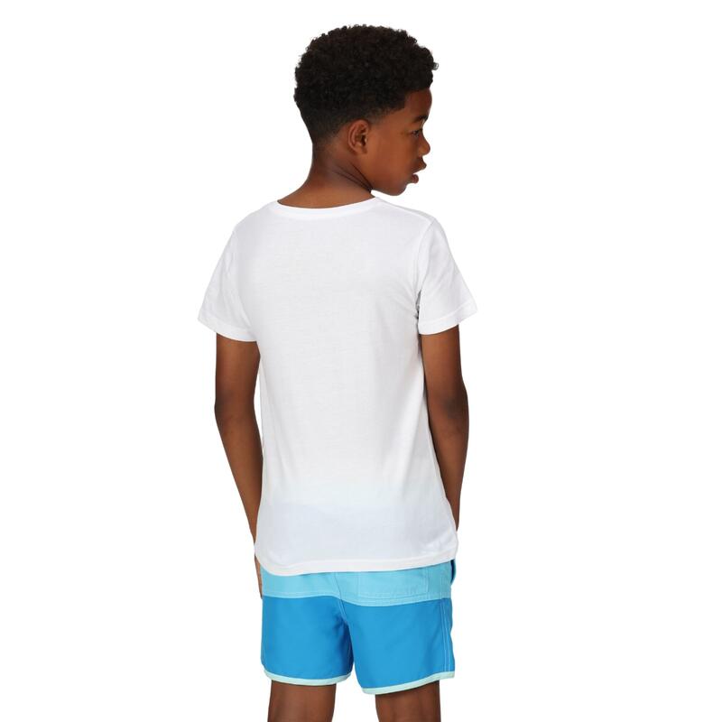 Camiseta Bosley VI Impreso para Niños/Niñas Blanco