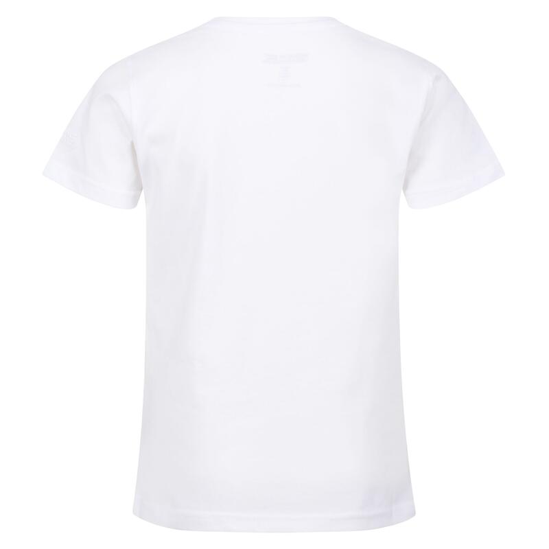 Camiseta Bosley VI Impreso para Niños/Niñas Blanco