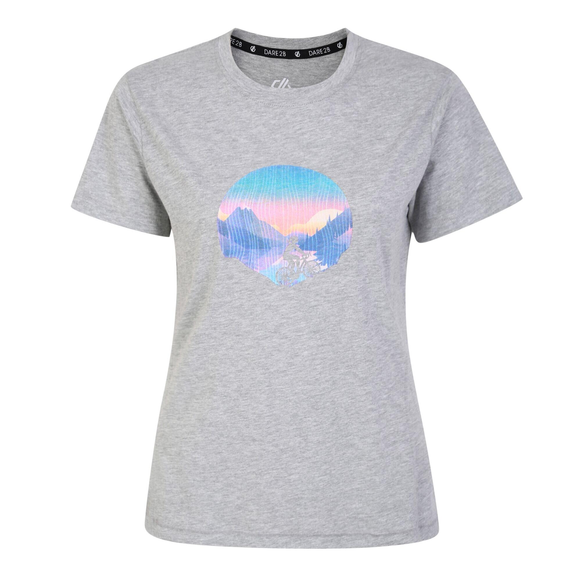 DARE 2B Womens/Ladies In The Forefront TShirt (Ash Grey Marl)