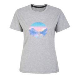 Tshirt IN THE FOREFRONT Femme (Gris clair Chiné)