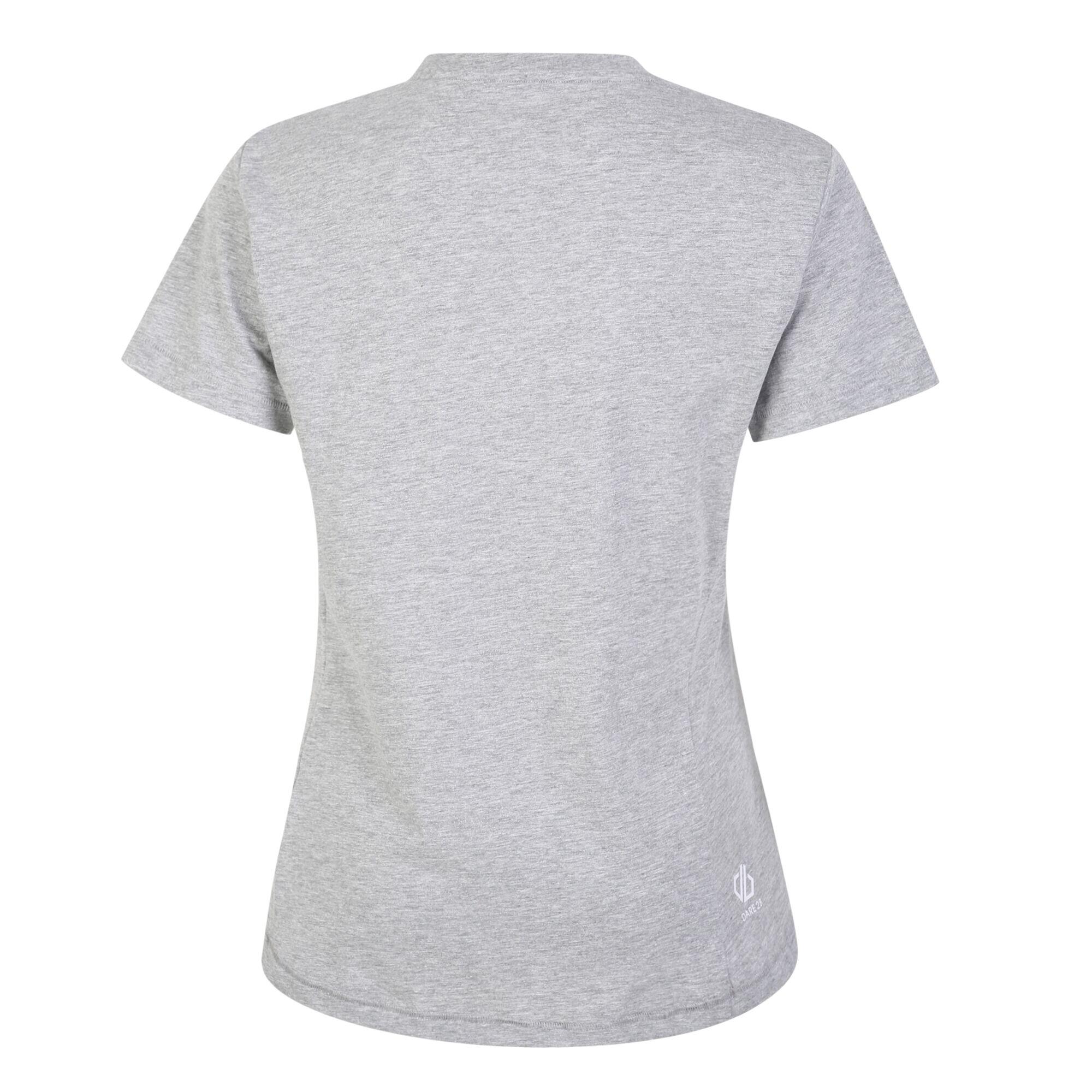 Womens/Ladies In The Forefront TShirt (Ash Grey Marl) 2/4