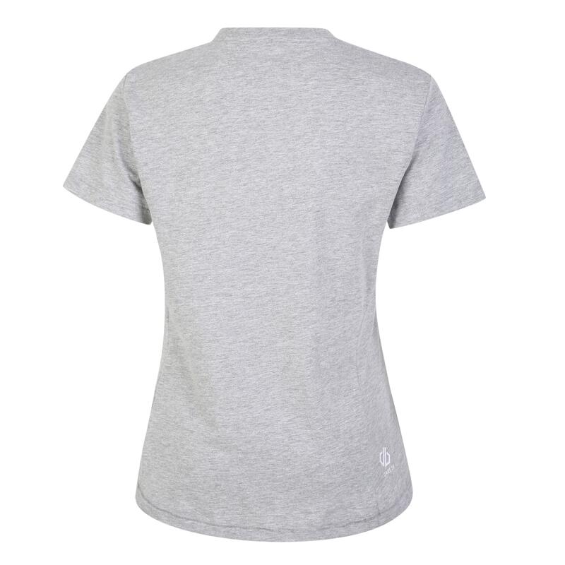 T-Shirt "Mulheres/Senhoras na linha da frente Cinzento Cinza Mesclado