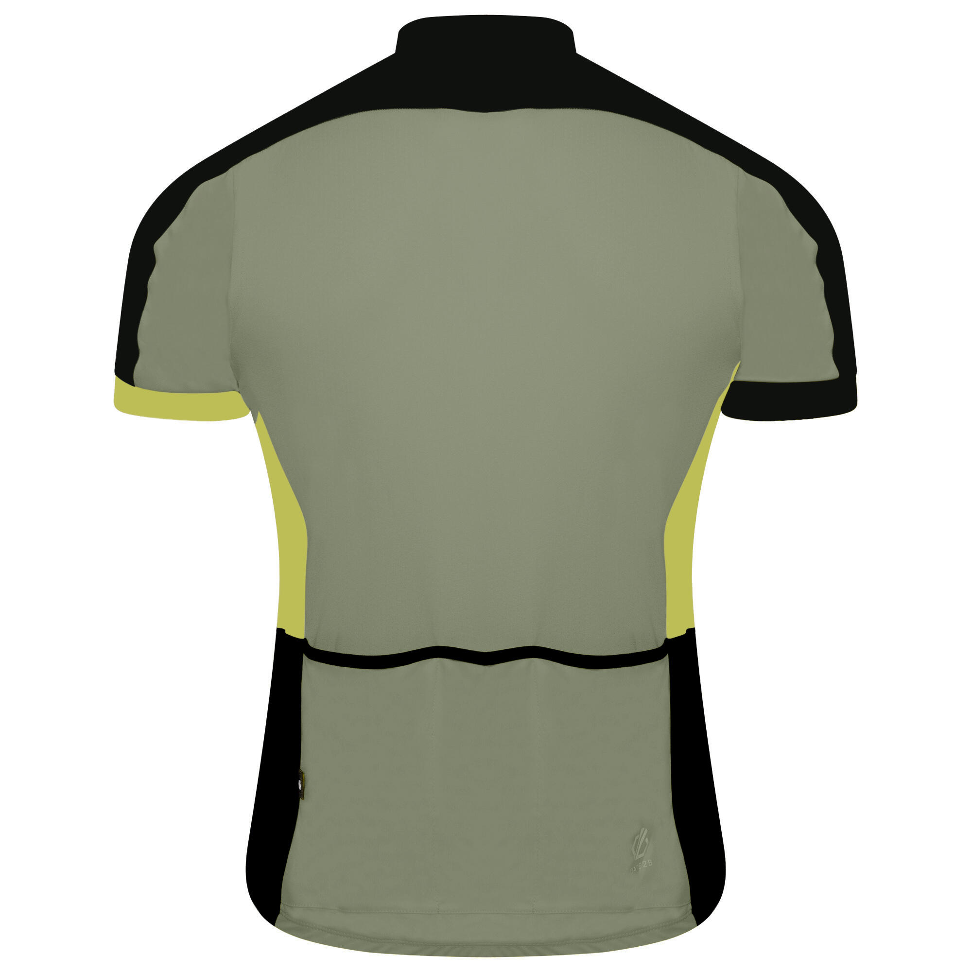 Mens Protraction II Recycled Lightweight Jersey (Oil Green/Black) 2/5