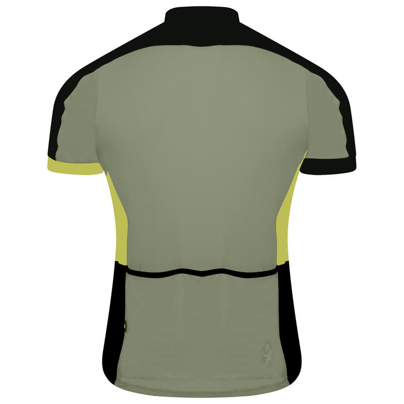 T-Shirt Leve Reciclado Protraction II Homem Verde/Preto de petróleo
