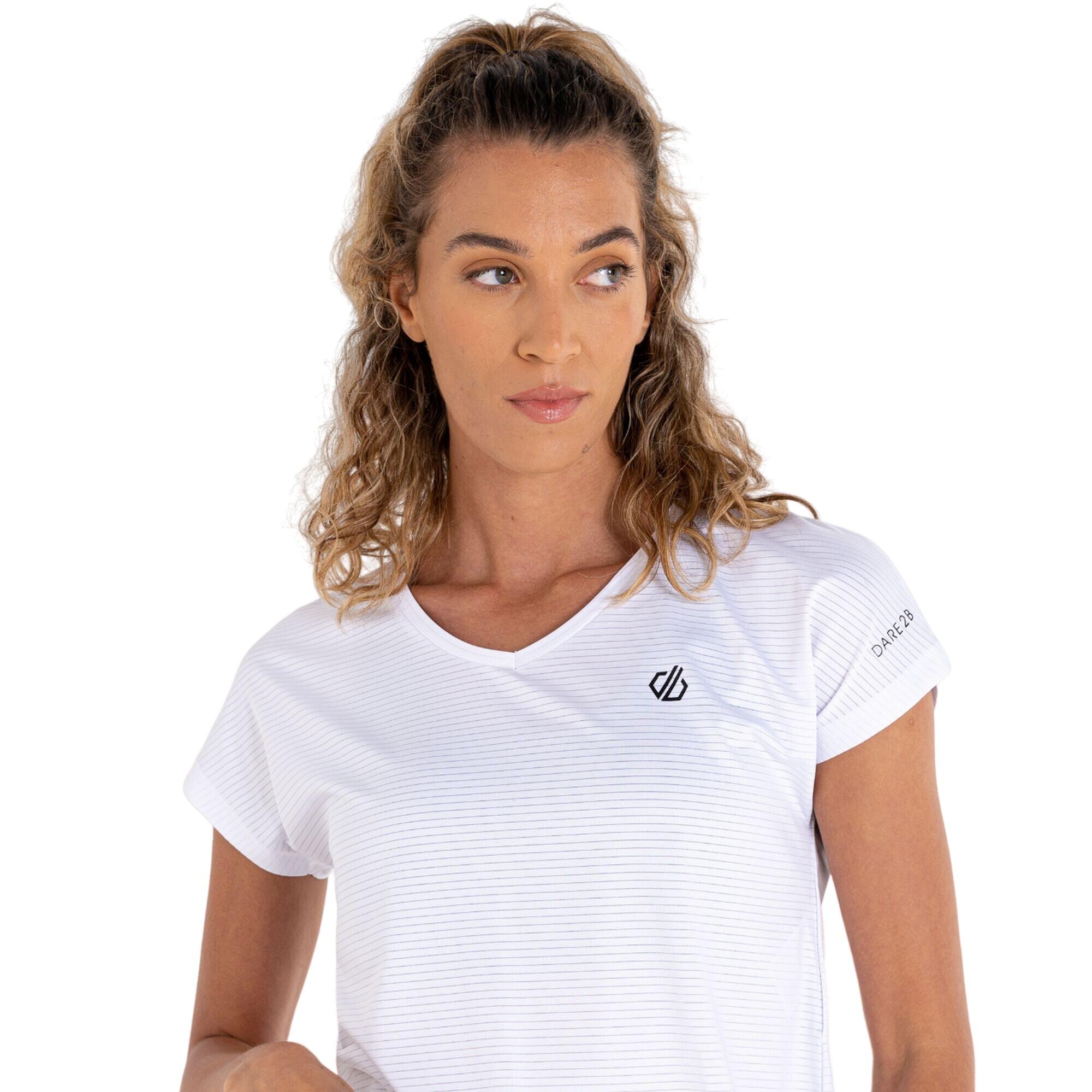 Womens/Ladies Refining TShirt (White) 3/5