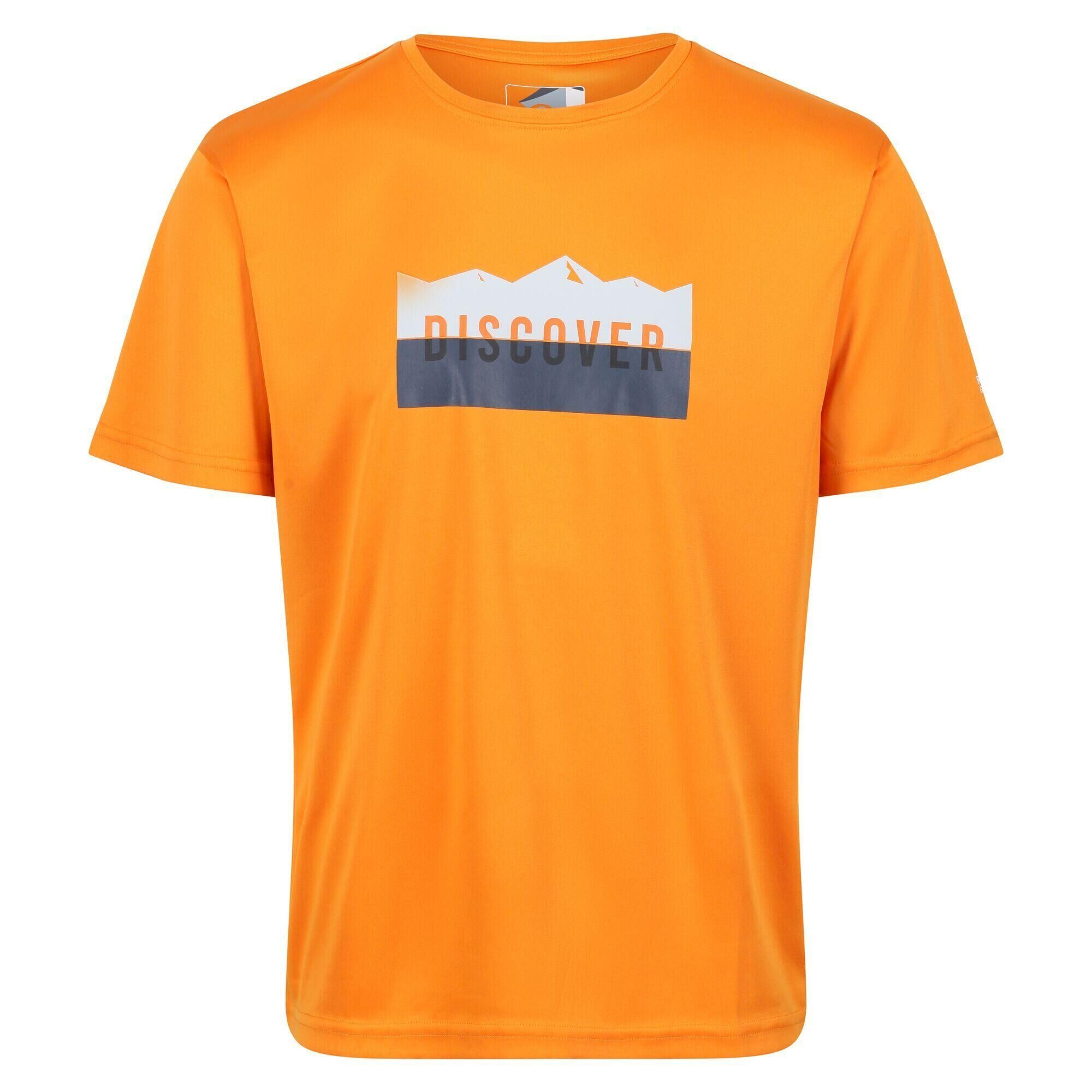 REGATTA Mens Fingal VI TShirt (Flame Orange)