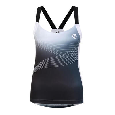 Canottiera Ciclismo Ombre Donna Dare 2B Nero