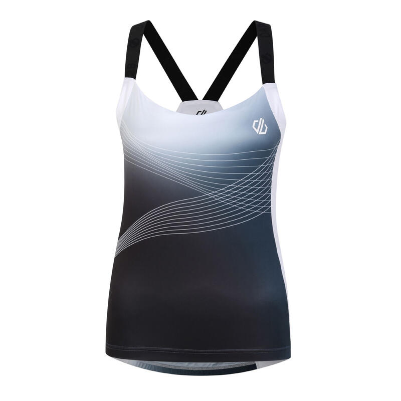 Dames Ombre AEP Fietsvest Top (Zwart)