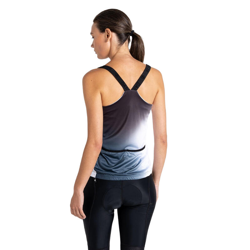 Dames Ombre AEP Fietsvest Top (Zwart)