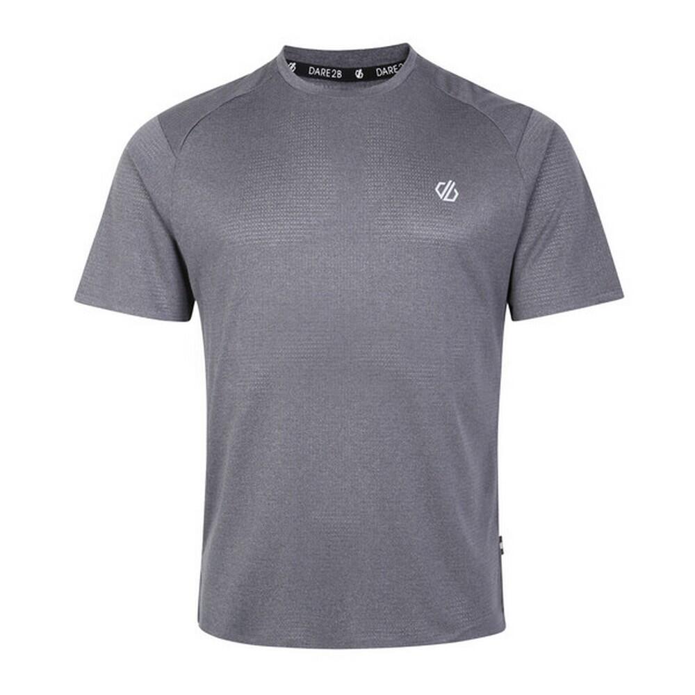 DARE 2B Mens Momentum Marl TShirt (Charcoal Grey)