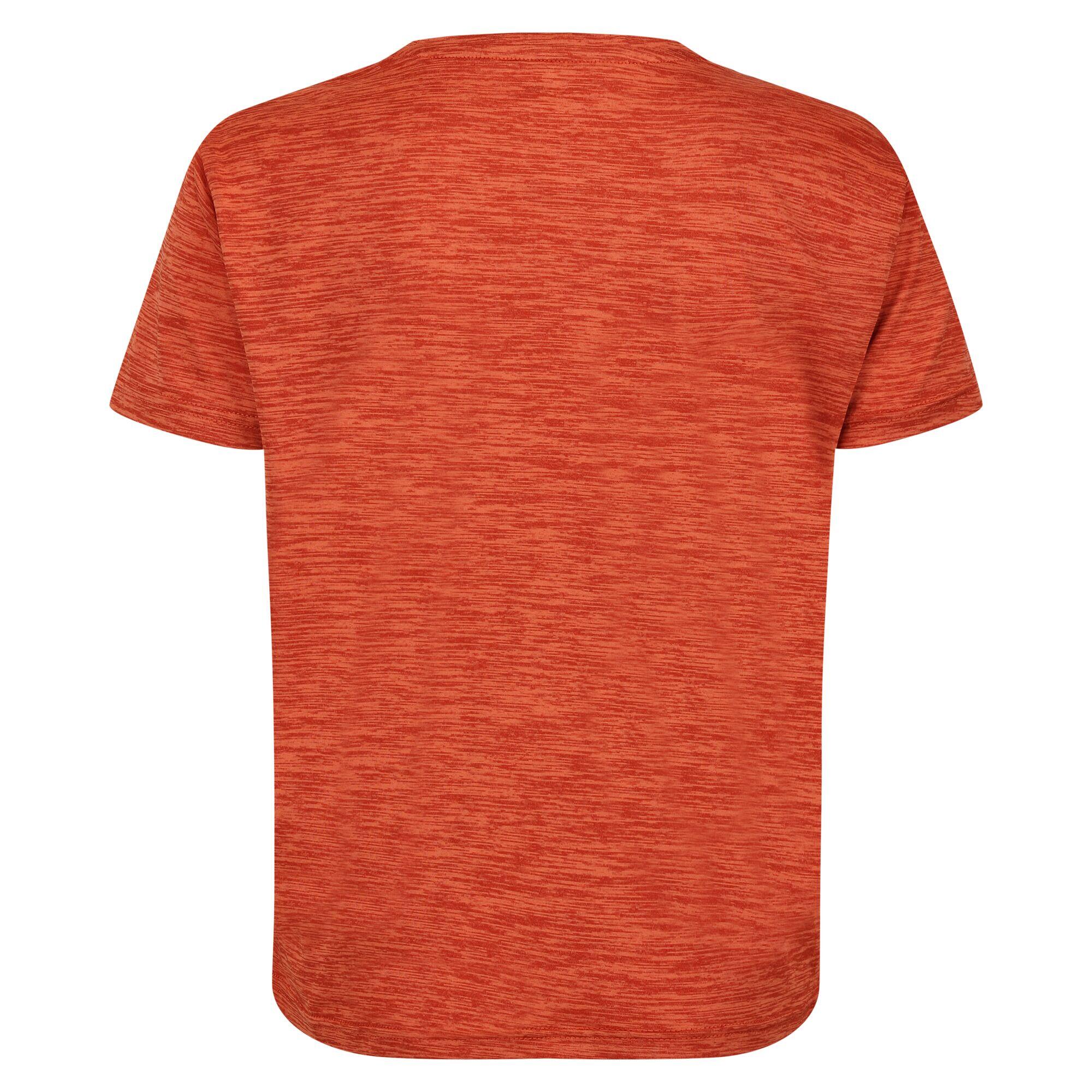 Childrens/Kids Fingal Edition Marl TShirt (Rusty Orange) 2/5