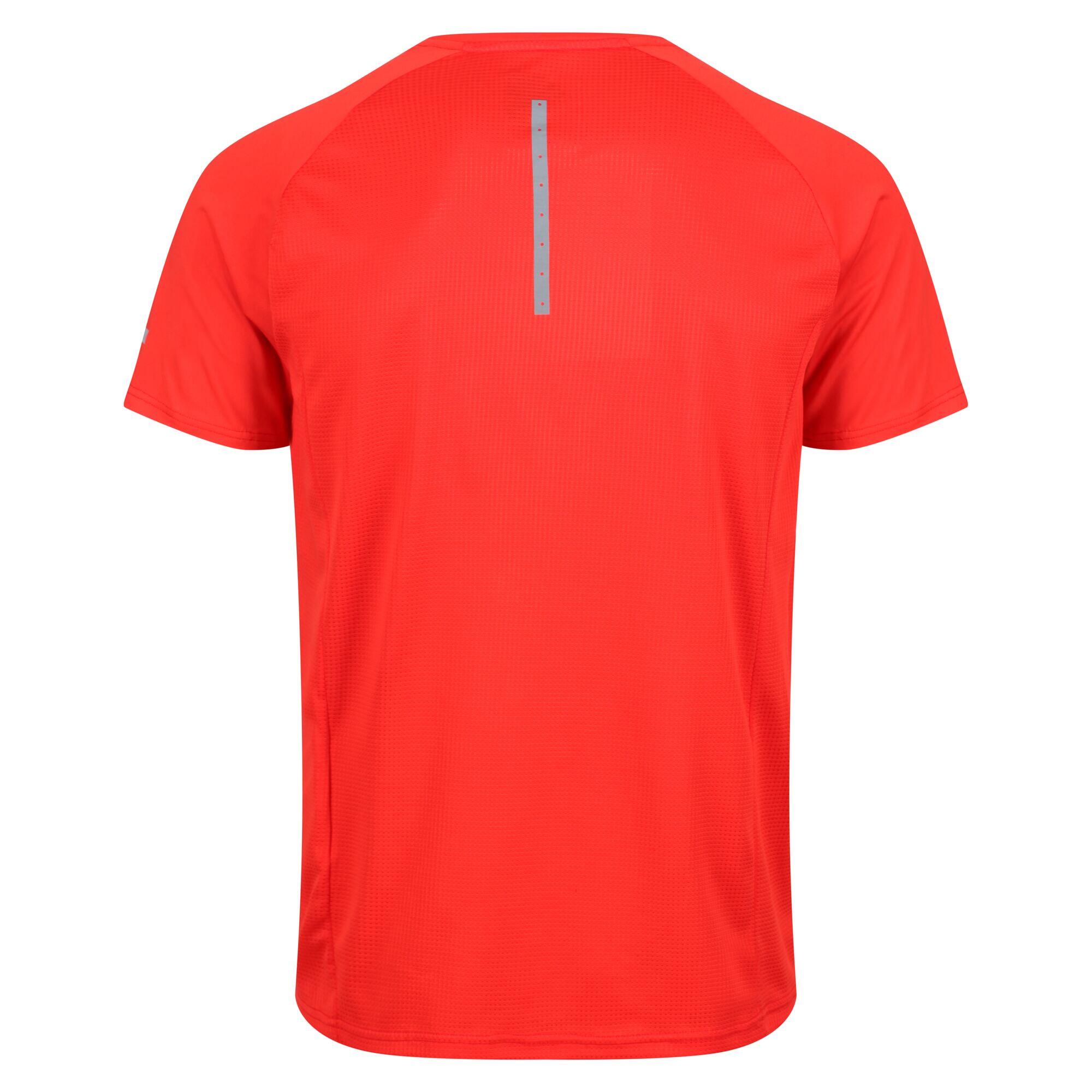 Mens Highton Pro Logo TShirt (Fiery Red) 2/5