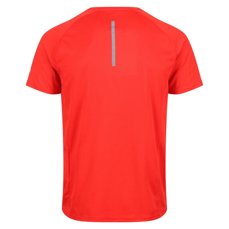 Heren Highton Pro Logo Tshirt (Vuurrood)