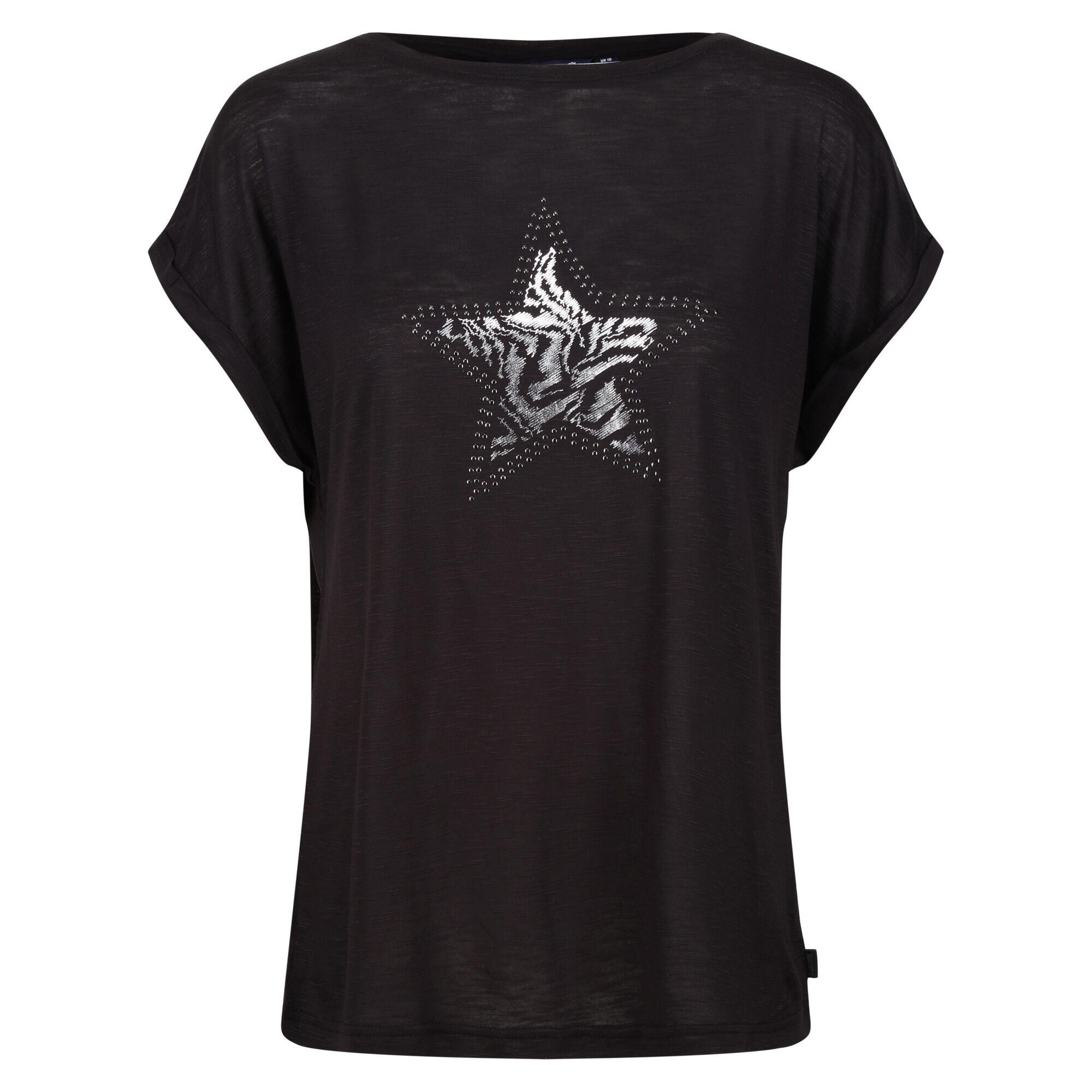 Tshirt ROSELYNN da donna (nero)