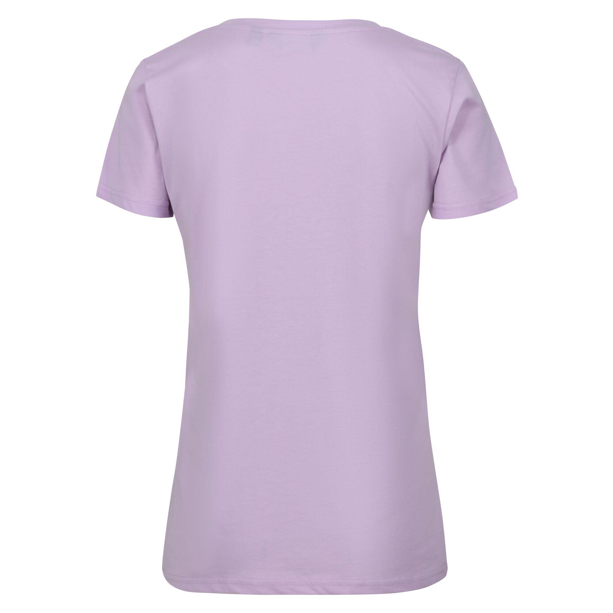 FILANDRA women's T-shirt (Lilac pastel)