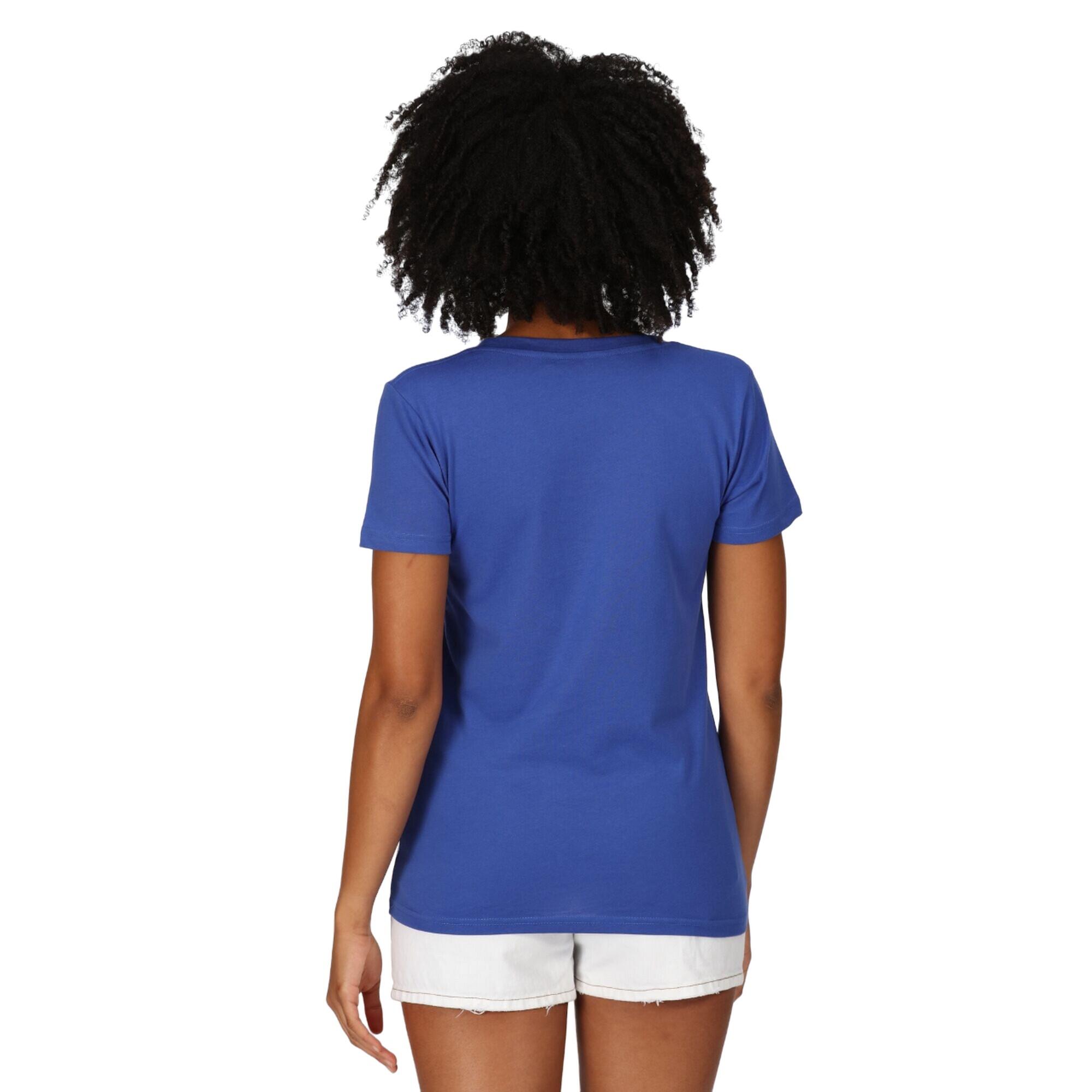 Womens/Ladies Filandra VII Star TShirt (Dazzling Blue) 4/5