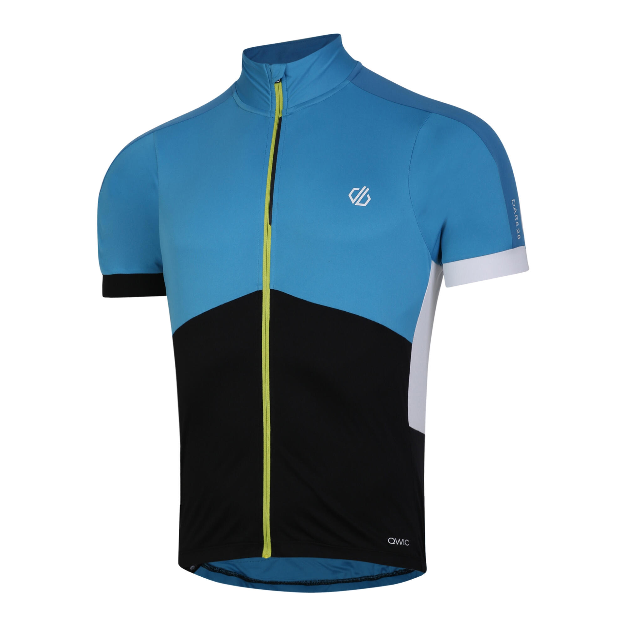Mens Protraction II Recycled Lightweight Jersey (Deep Water/Wave Ride) 3/4