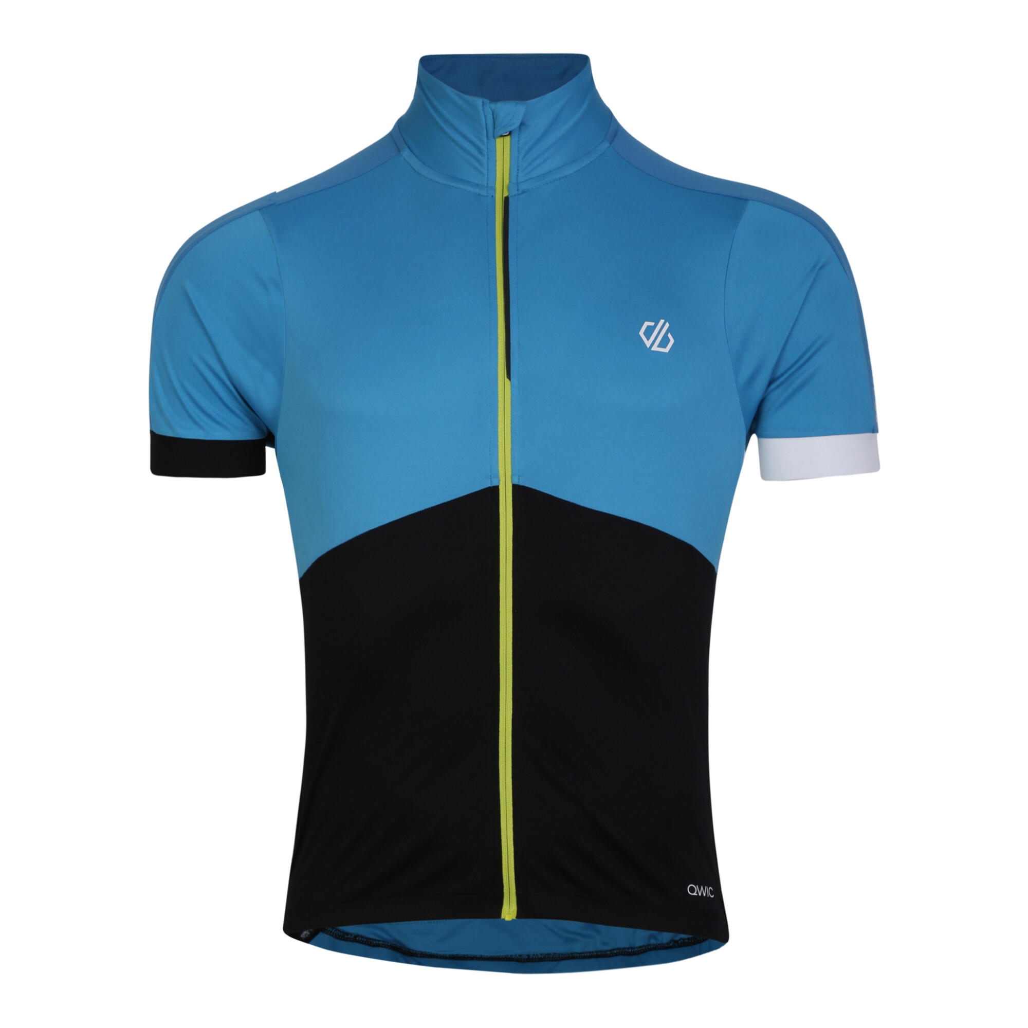 Mens Protraction II Recycled Lightweight Jersey (Deep Water/Wave Ride) 1/4