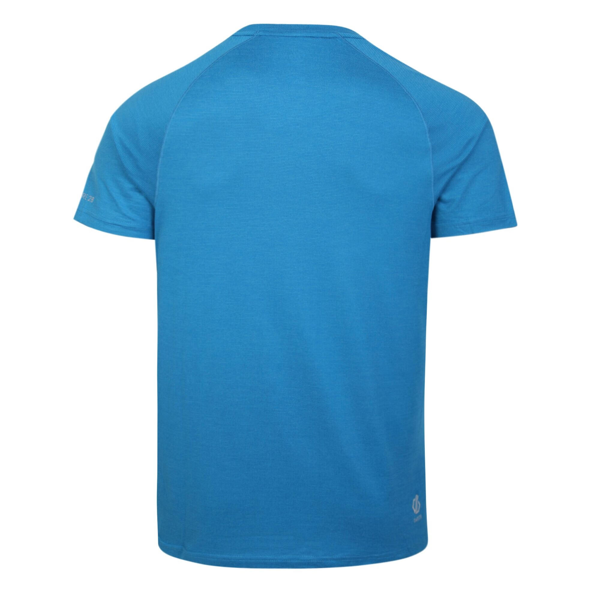 Mens Persist Marl TShirt (Wave Ride) 1/4