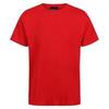 Camiseta Pro de Algodón para Hombre Rojo Clásico