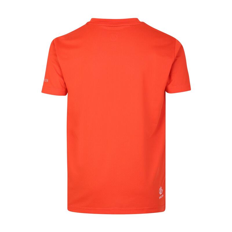 Camiseta Amuse Ciclismo para Niños/Niñas Naranja Trail Blaze