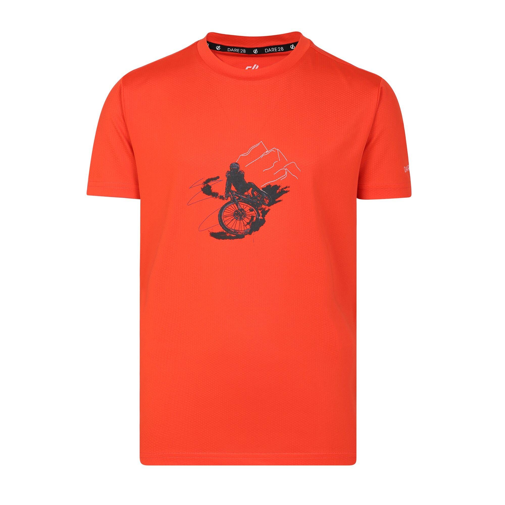 DARE 2B Childrens/Kids Amuse Cycling TShirt (Trail Blaze Orange)
