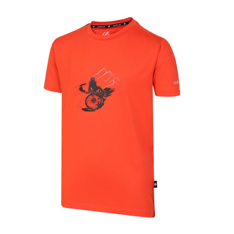 "Amuse" TShirt für Kinder Trail Blaze Orange