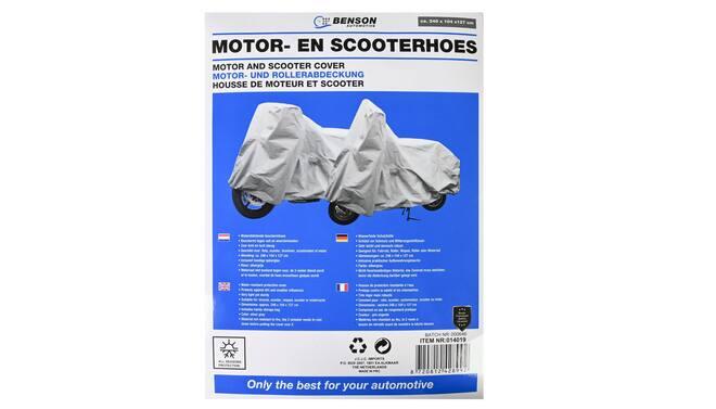 Funda protectora para bicicleta/moto Gris plateado 246 x 127 cm 5/5
