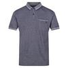 Heren Tinston Poloshirt met Korte Mouwen (Marine)