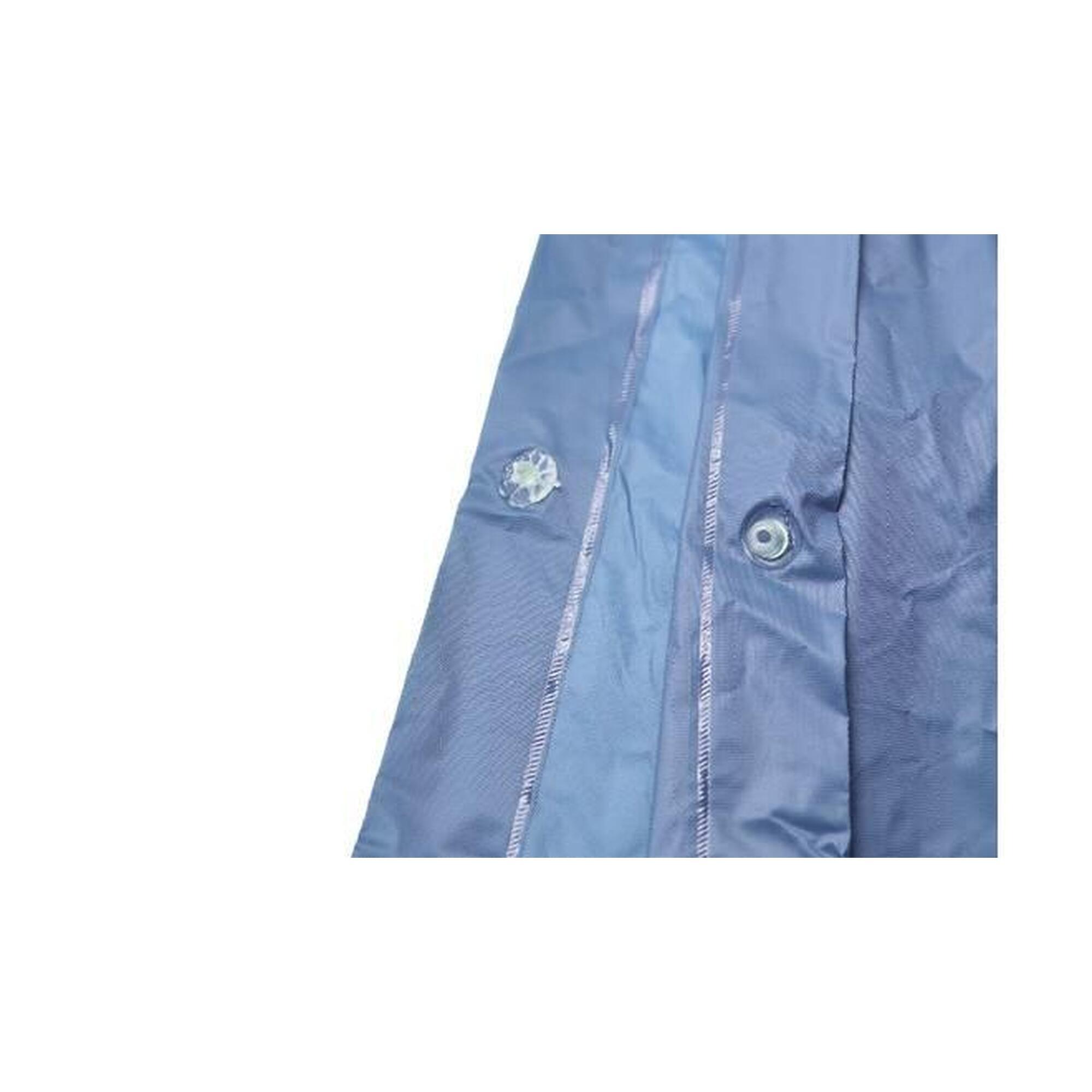 Poncho de pluie bleu 125x126cm - Taille unique