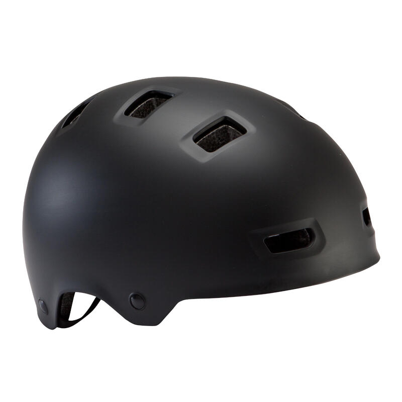 Refurbished - Fahrradhelm 500 Teen schwarz - GUT