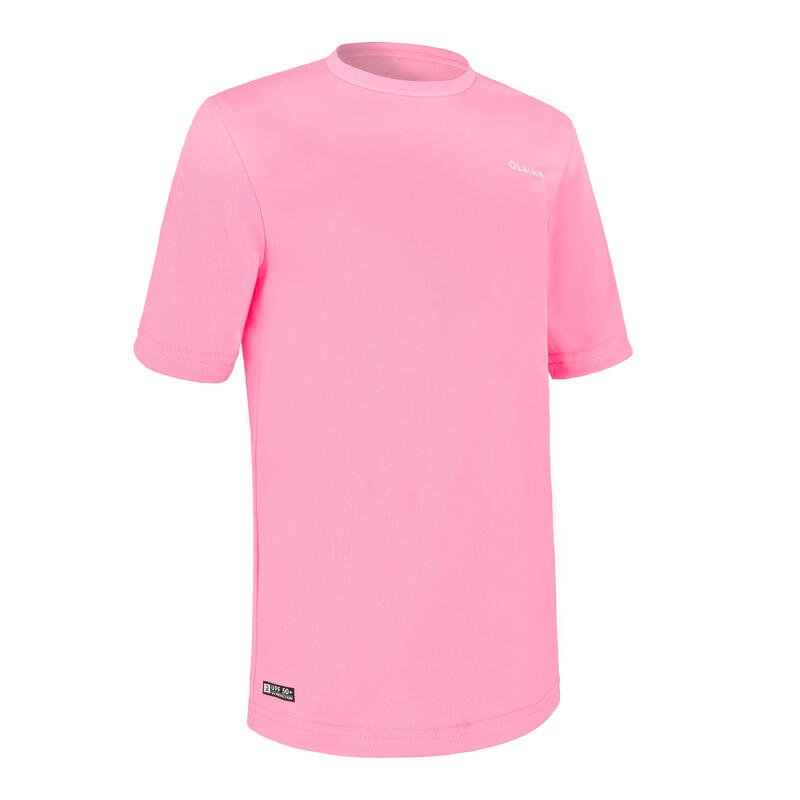 Seconde vie - water tee shirt anti UV enfant rose - BON