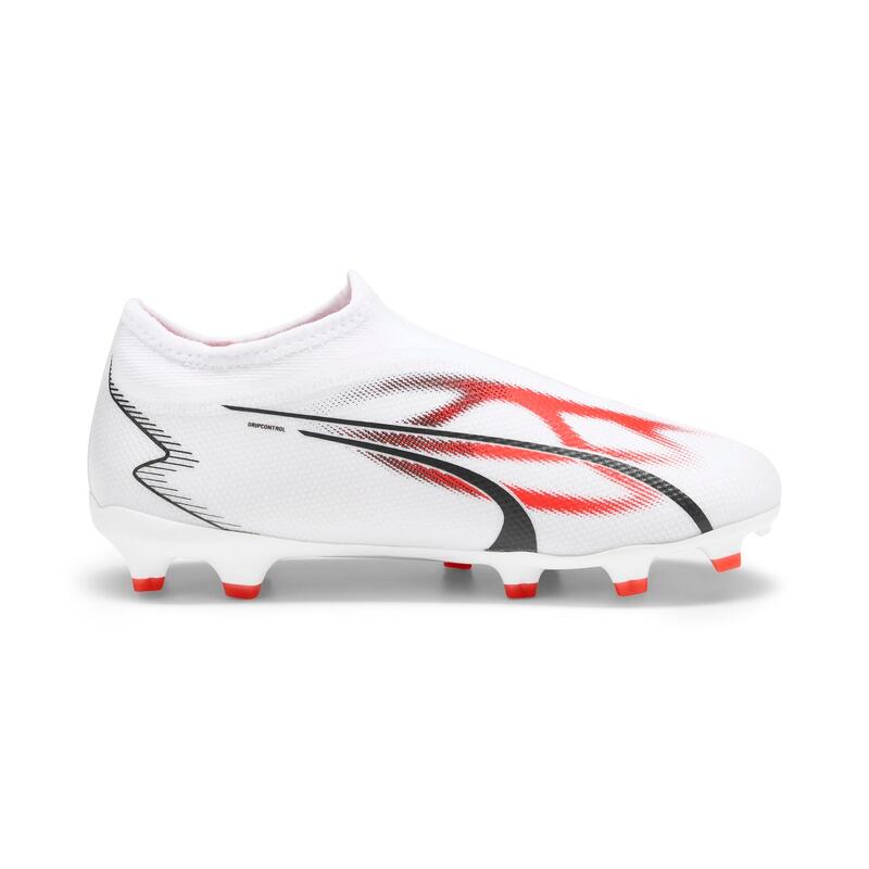 Seconde vie - PUMA ULTRA Match LL FG/AG Blanc/Rouge Enfant - TRÈS BON