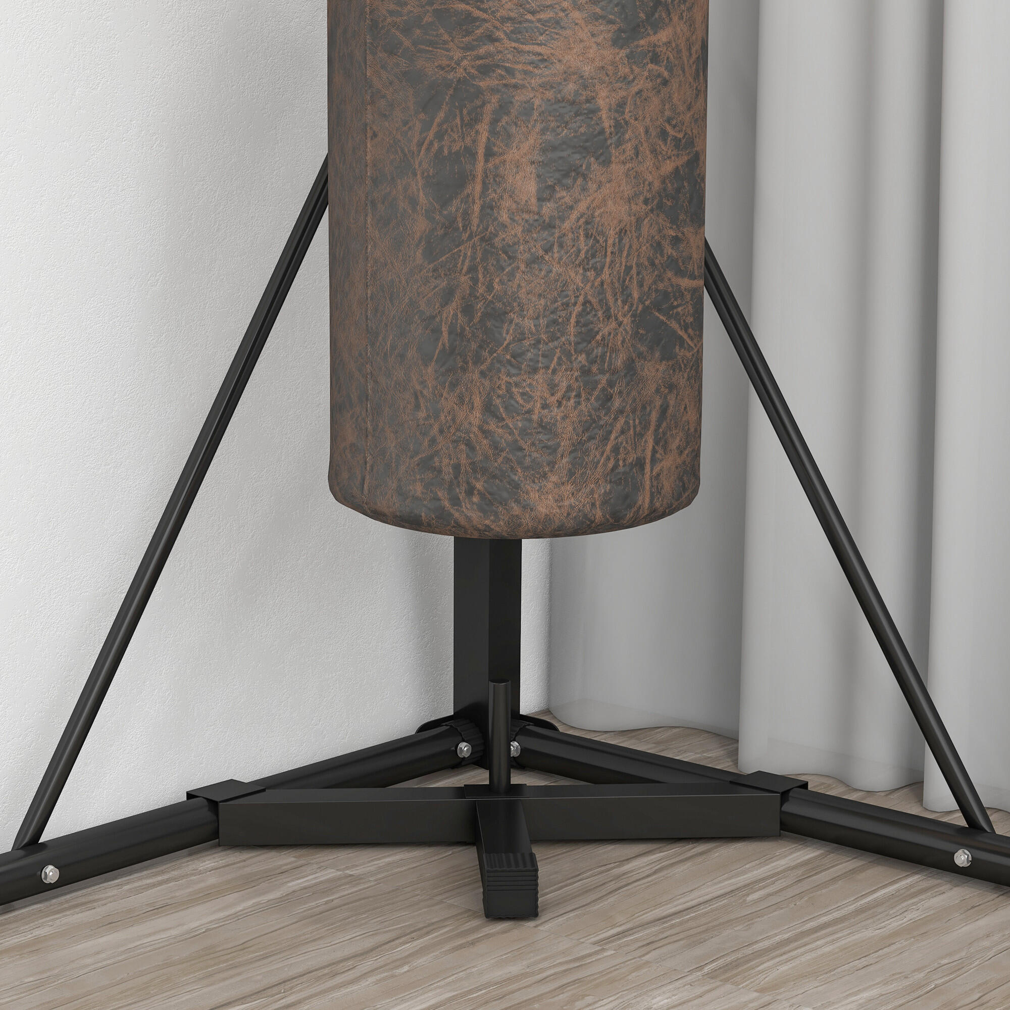Soporte para Saco SPORTNOW 170x90x225 cm Negro 5/7