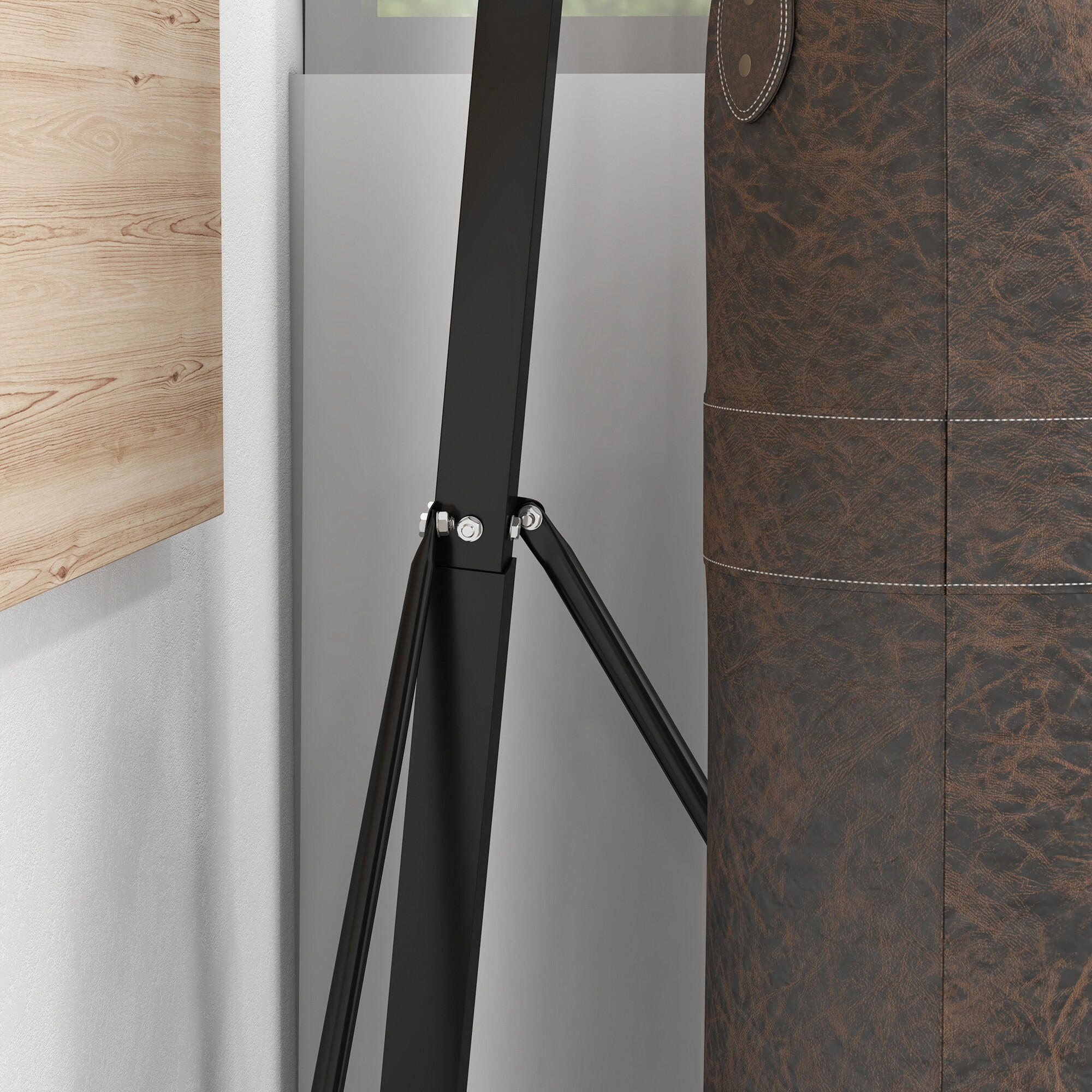Soporte para Saco SPORTNOW 170x90x225 cm Negro 4/7