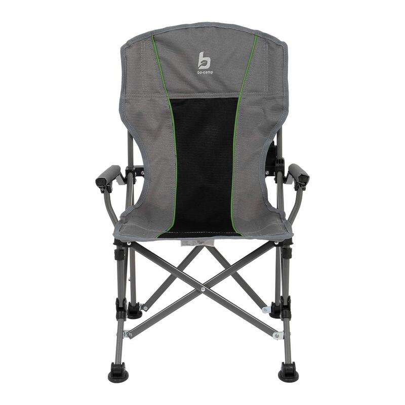 Bo-Camp Kindercampingstoel- Comfort - Opvouwbaar - Antraciet