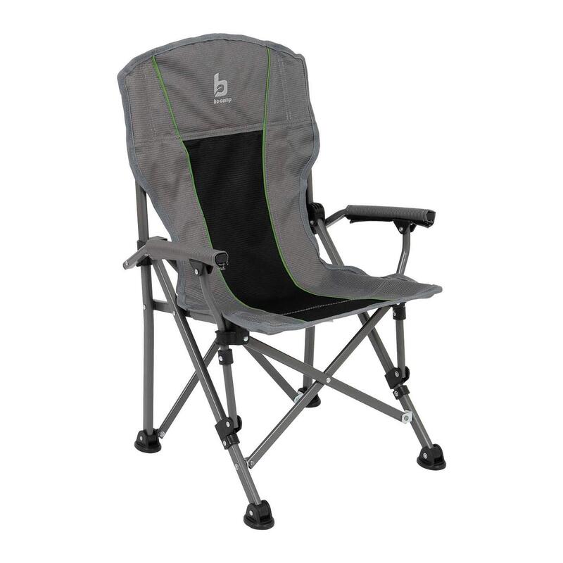 Bo-Camp Kindercampingstoel - Comfort - Opvouwbaar - Antraciet