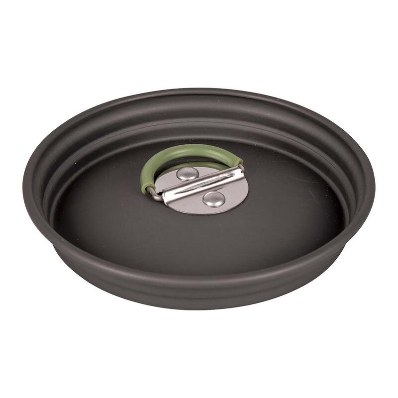 Camping kookgerei kookset 2-delig trekking outdoor pan aluminium