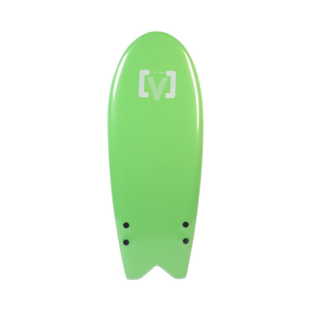 Victory - eps softboard - prancha de espuma - torpedo 4'7 - verde