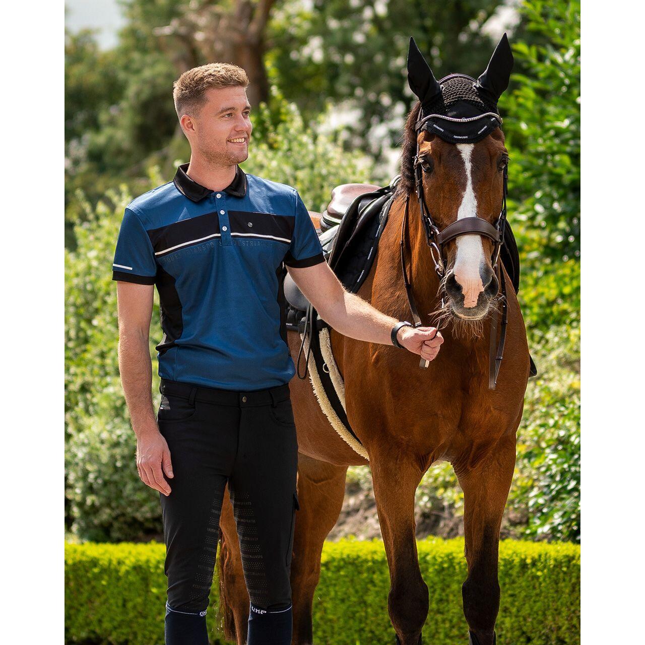 Pantalon équitation mid grip QHP Swen 6/7