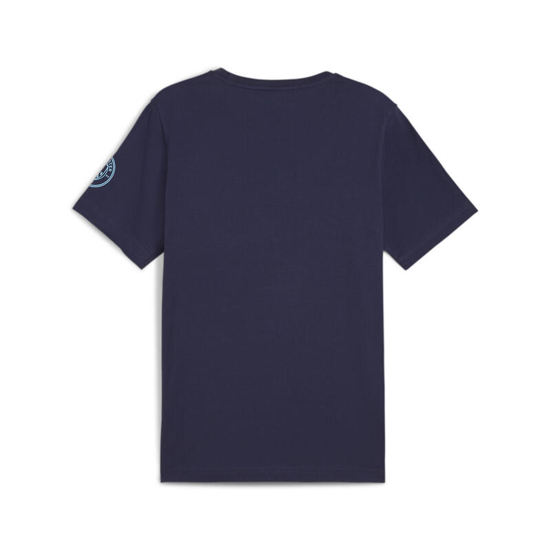 T-shirt Ftblicons Manchester City PUMA Navy White Blue