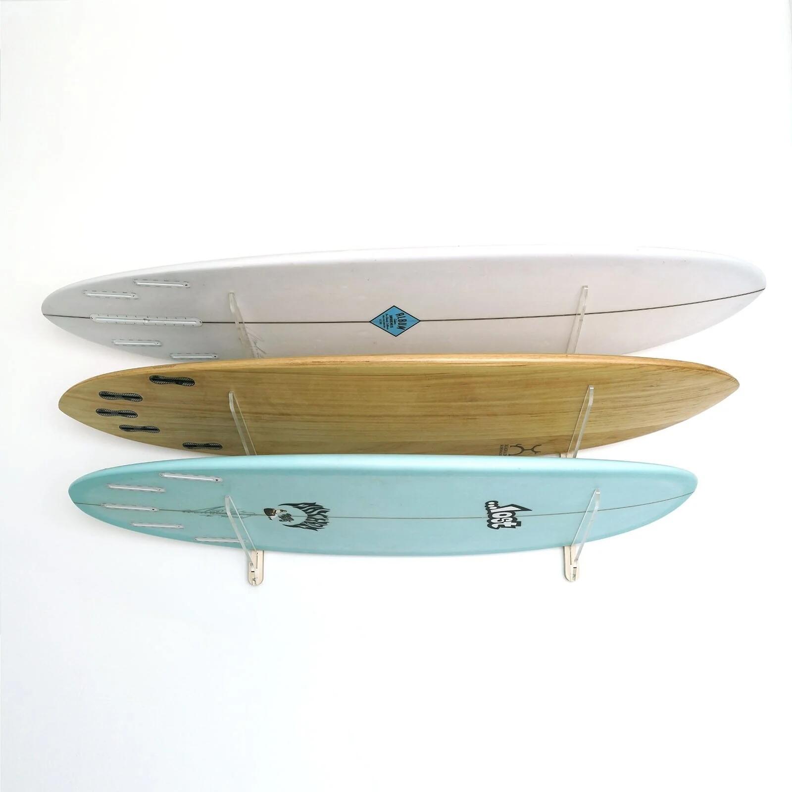 Multirack Horizontale Wandhalterung für 3 Surfboards 2/4