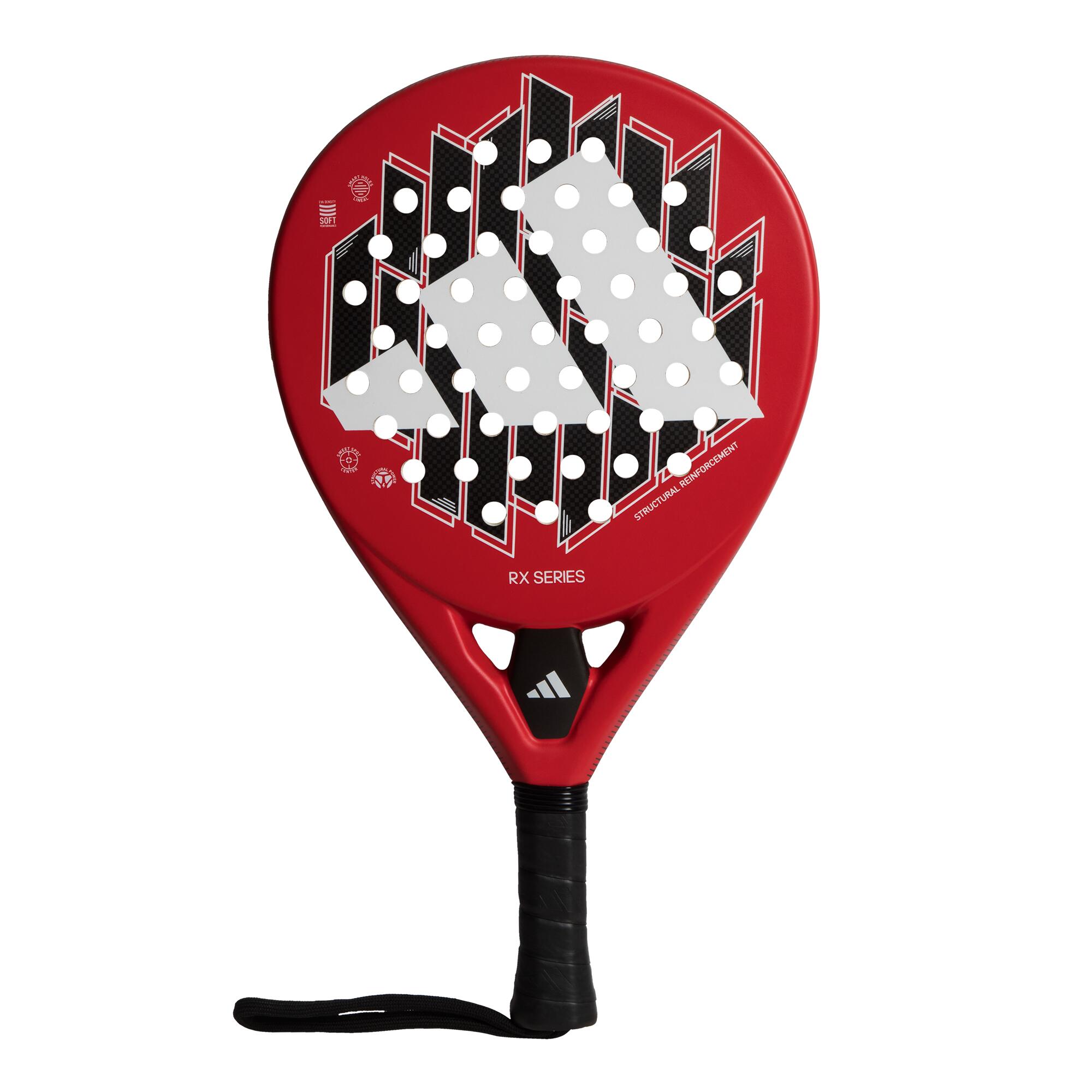 Raquete de padel adidas rx series red