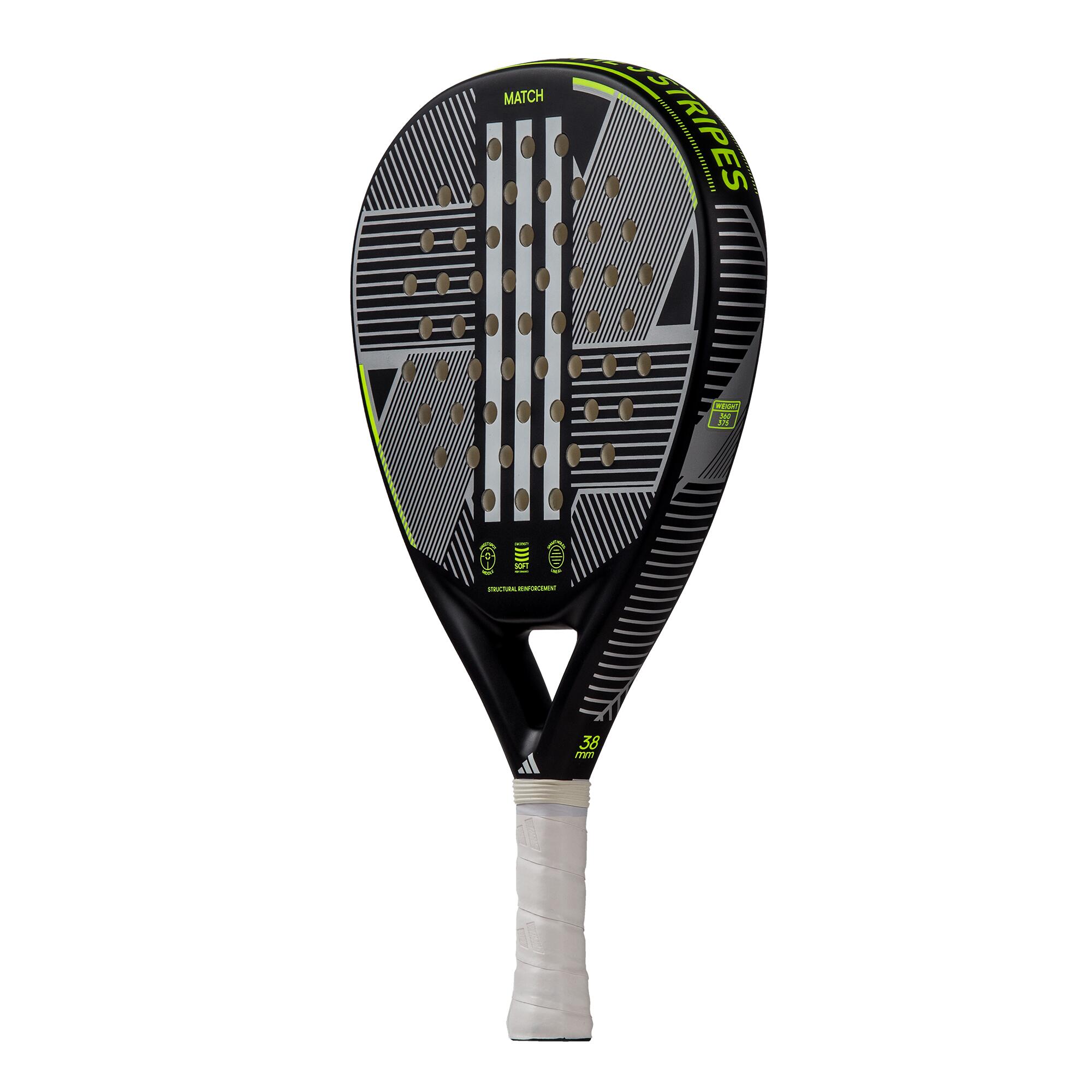 adidas Match 3.3 Black/Lime Padelschläger 7/7