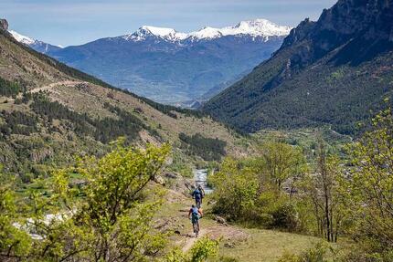 Enduro mountainbiken in de Ecrins