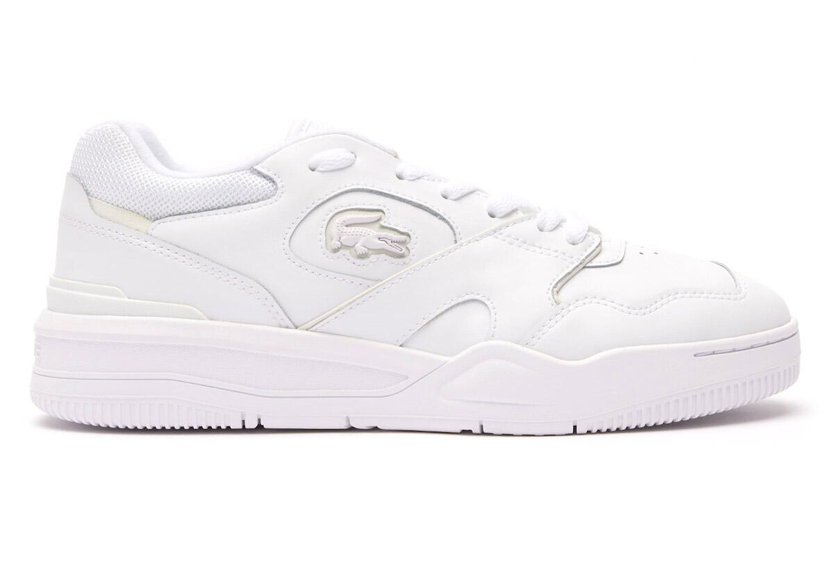 LACOSTE Sapatos Lacoste brancos minimalistas