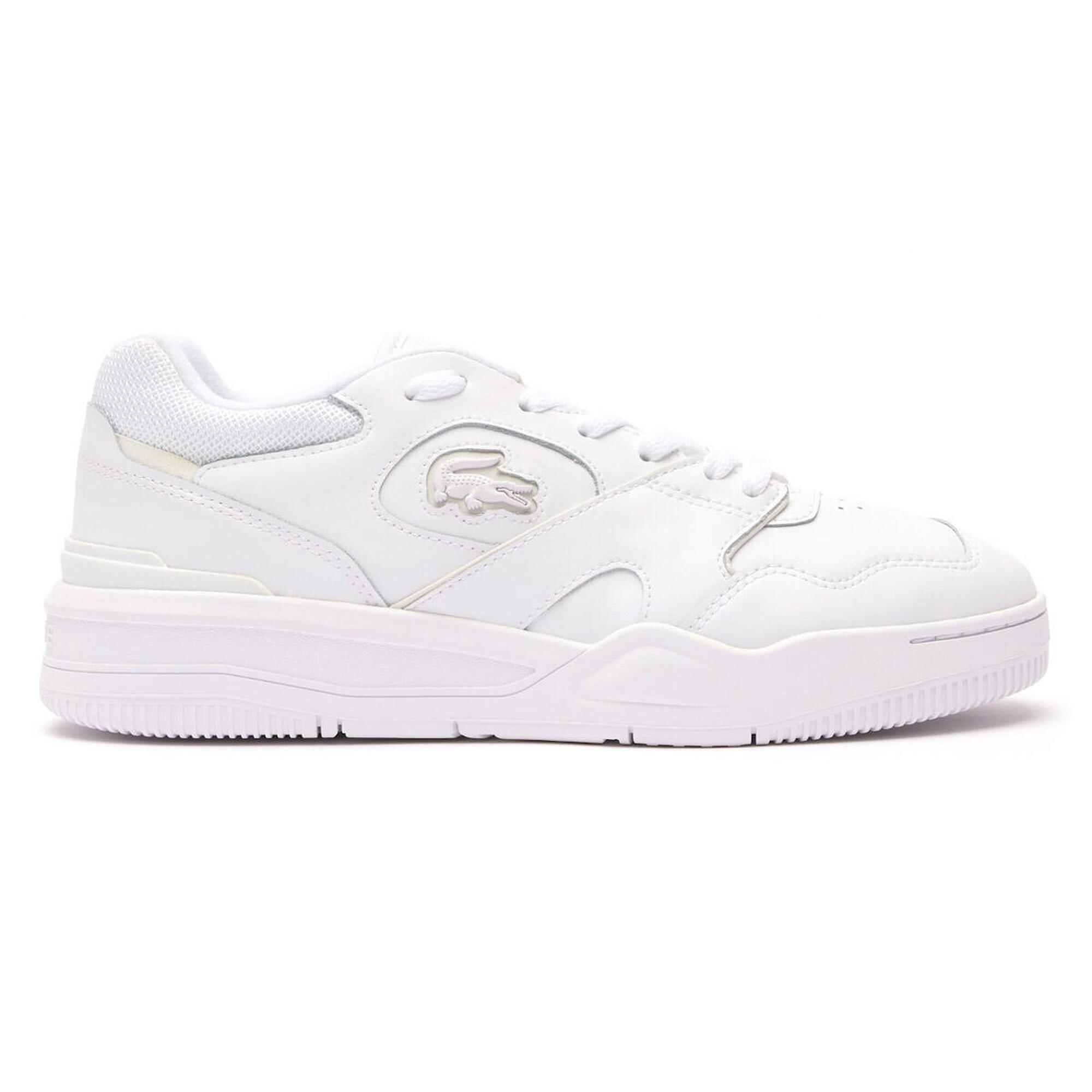 Lacoste - Lacoste Lineshot Premium Hommes Baskets - Chaussures De Sport - Blanc - Decathlon