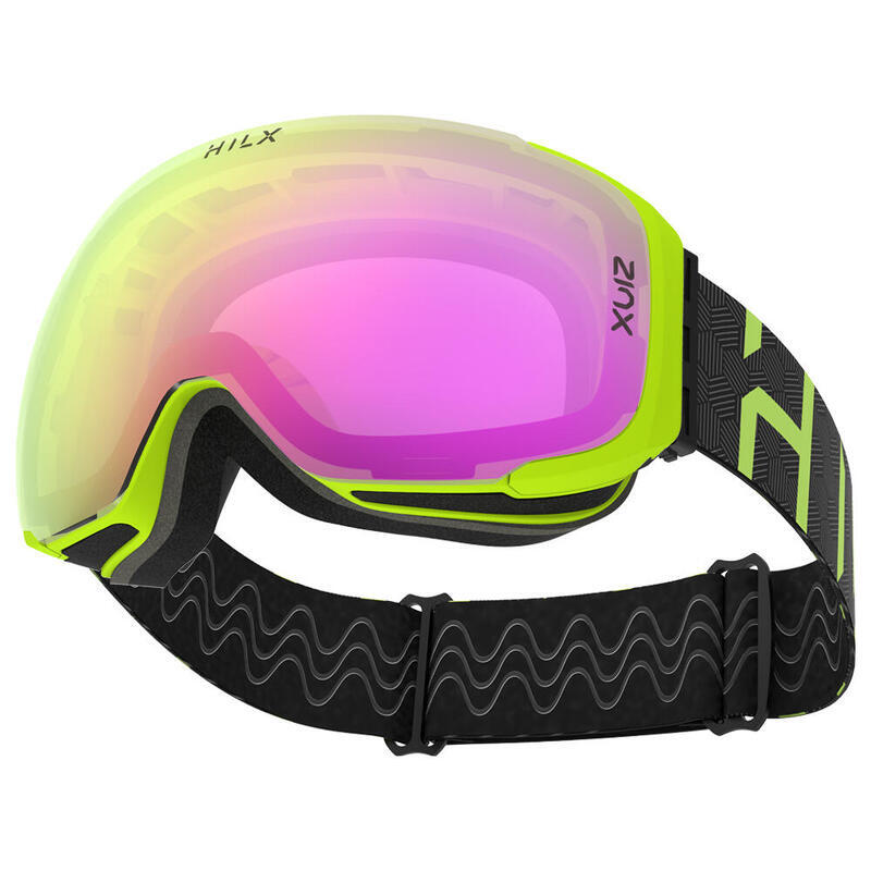 RECON Unisex Anti-fog Anti scratch Ski, Snow Goggles Purple
