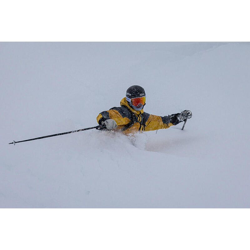 Ski- en snowboardbril Goggleface Straight Line - WIT/ROOD - UNISEX